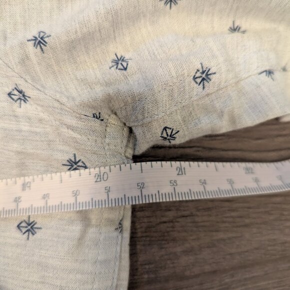 Men's RW & Co. Grey Pattern Button-Up - Picture 6 of 7